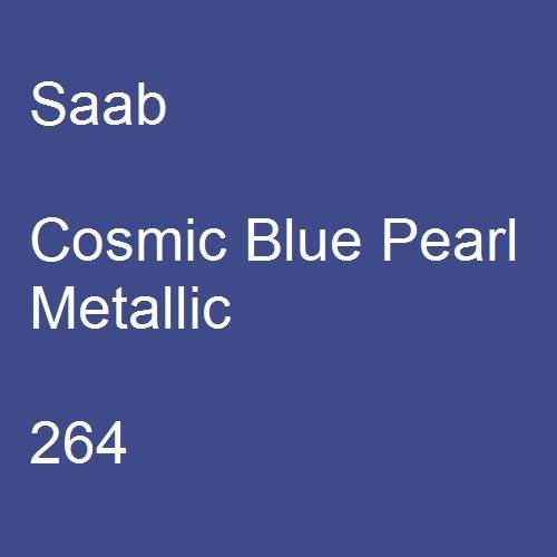 Saab, Cosmic Blue Pearl Metallic, 264.